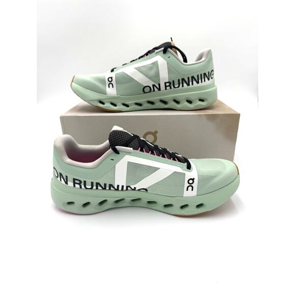 NEW On Men\'s Cloudsurfer Next Z5 Running Shoes - Mineral/Almond - Size 10.5 main image 4